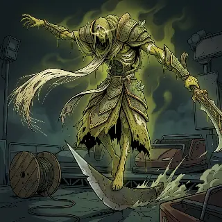 Watery Pole Bearer — a Cultist boss you meet in Daejeon